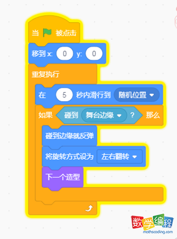 scratch编程实现海底变色游动的水母代码 scratch编程实现海底变色游动的水母代码