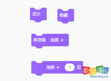 角色层级相关积木块 角色层级相关积木块