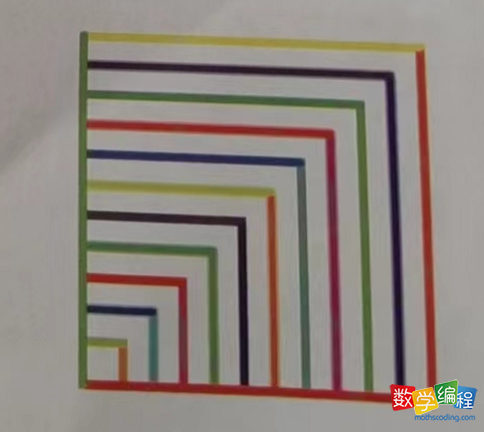 蓝桥杯等考scratch绘制彩色正方形实现效果 蓝桥杯等考scratch绘制彩色正方形实现效果