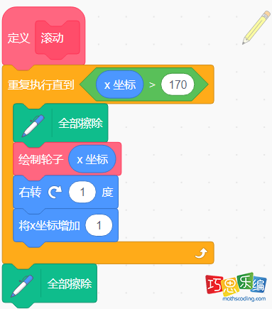自制滚动积木代码 自制滚动积木代码