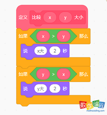 scratch自制积木函数代码