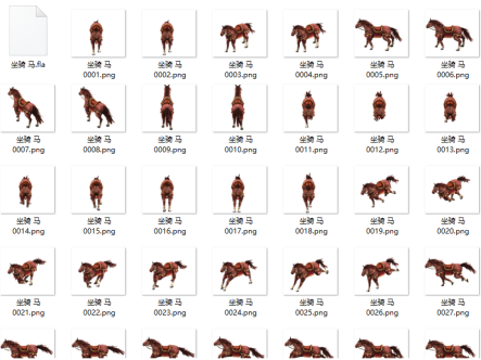 110多套游戏技能特效序列帧动画素材