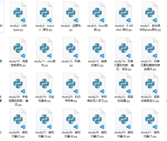 Python基础学习笔记，练完你就懂了