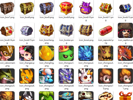 超级英雄卡牌游戏素材+音效