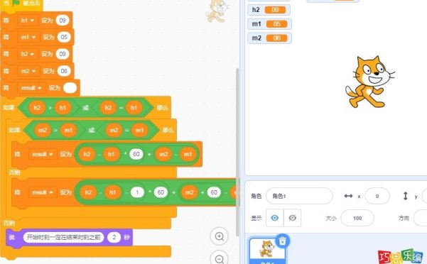 scratch时间规划,GESP 6月认证图形化scratch二级试卷真题
