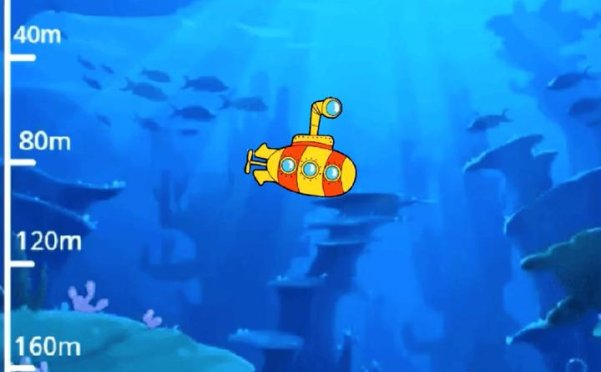 潜艇游戏-第13届蓝桥杯Scratch选拔赛真题精选