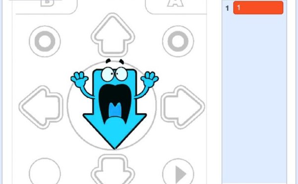 跳舞机游戏-第13届蓝桥杯Scratch选拔赛真题精选