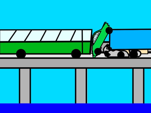 连环车祸(车祸动画)