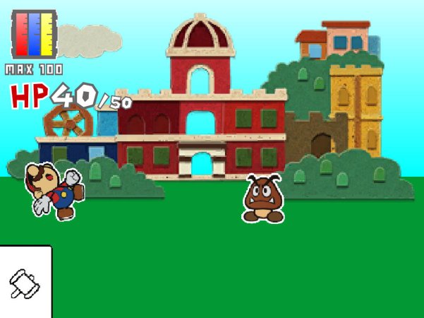 纸片马里奥色彩喷溅战斗引擎