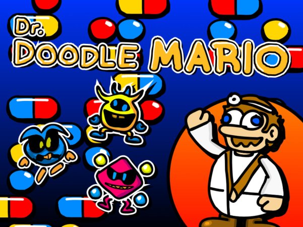 涂鸦马里奥博士