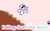 从楼梯上摔下来
