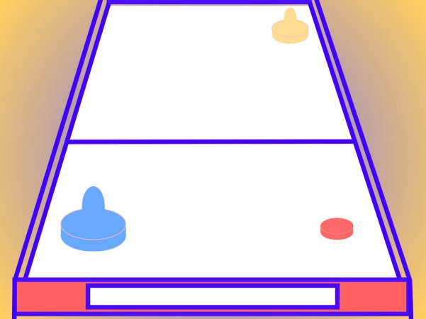 3D空气曲棍球