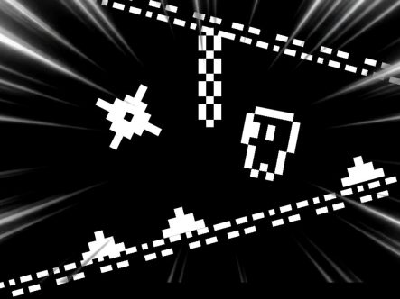 一款 1-bit 风格的游戏